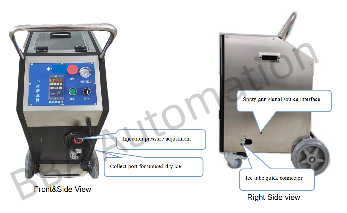 드라이 아이스 폭발기