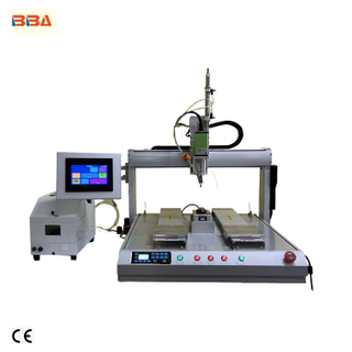 휴대 전화 어셈블리 용 터치 스크린 패널이있는 서보 전기 나사 구동 기계, 서보 스크류 구동 시스템 M1 – M5 포지셔닝 시스템