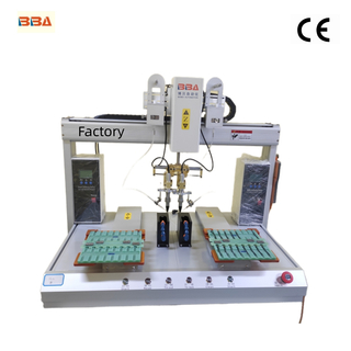 Double Iron Tip Soldering Machine PCB 용접을위한 로봇 솔더 시스템 중국 공장