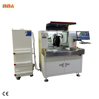 인라인 SMT 생산 통합 및 SMT 전자 조립 라인용 센서가 포함된 안전 인클로저를 갖춘 PCB 디패널링 기계