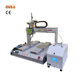 BBA 데스크탑 듀얼 작업 플랫폼 블로킹 모드 스크류 디스펜서 자동 나사 고정 공급 기계
