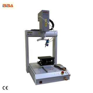 와이어 하네스 밀봉에 사용되는 고 정밀 노즐이있는 고효율 데스크톱 접착제 디스펜스 머신